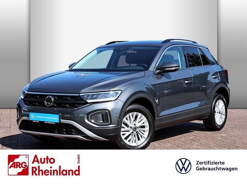 Grau Gebraucht 2023 VW T-Roc Life SUV | 20.743 € (Guter Preis) - Bild 1/4