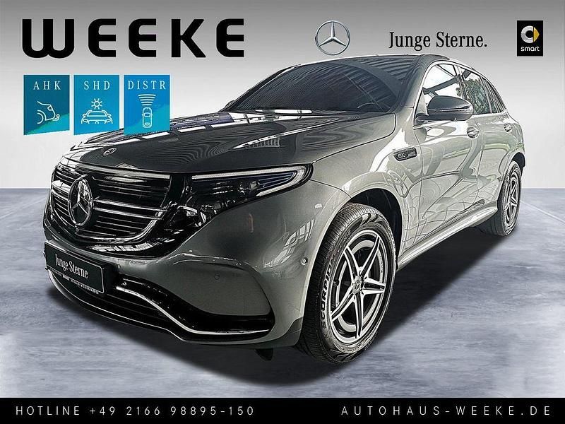 Grau Gebraucht 2023 Mercedes EQC400 AMG SUV | 47.889 € (Teuer) - Bild 1/4