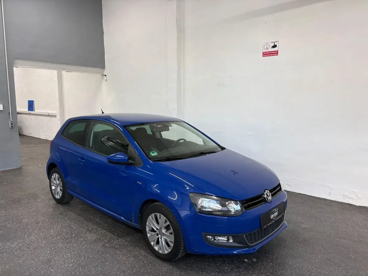 Brugt VW Polo Life 60 HK (44 kW) 2013 Blå Hatchback