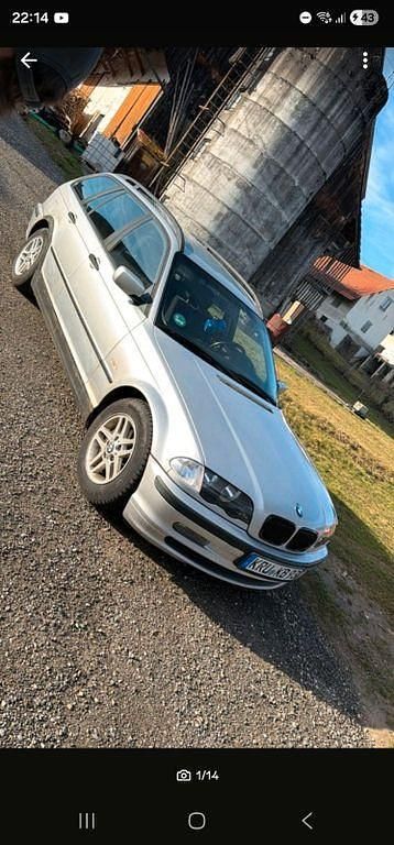 Gebraucht BMW 320 136 PS (100 kW) 2001 Silber Kombi