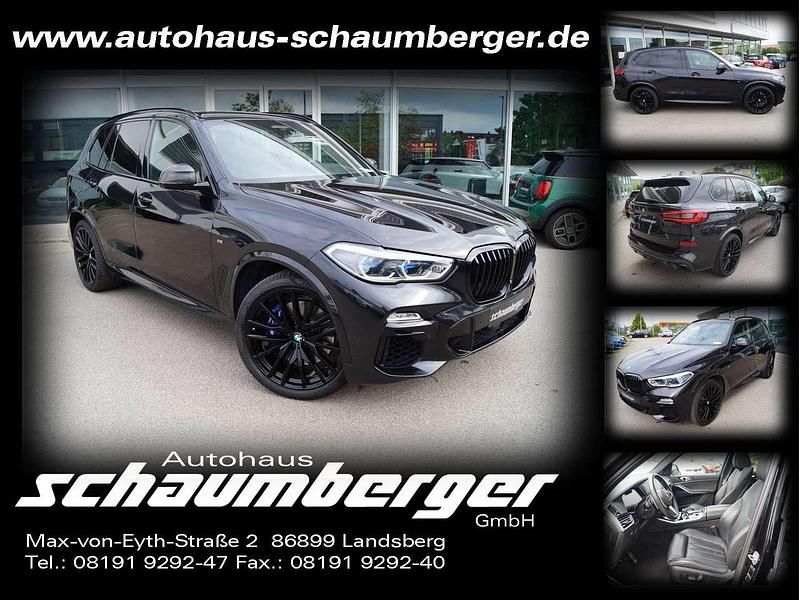 Saphirschwarz Gebraucht 2021 BMW X5 M SUV | 59.500 € (Teuer) - Bild 1/4