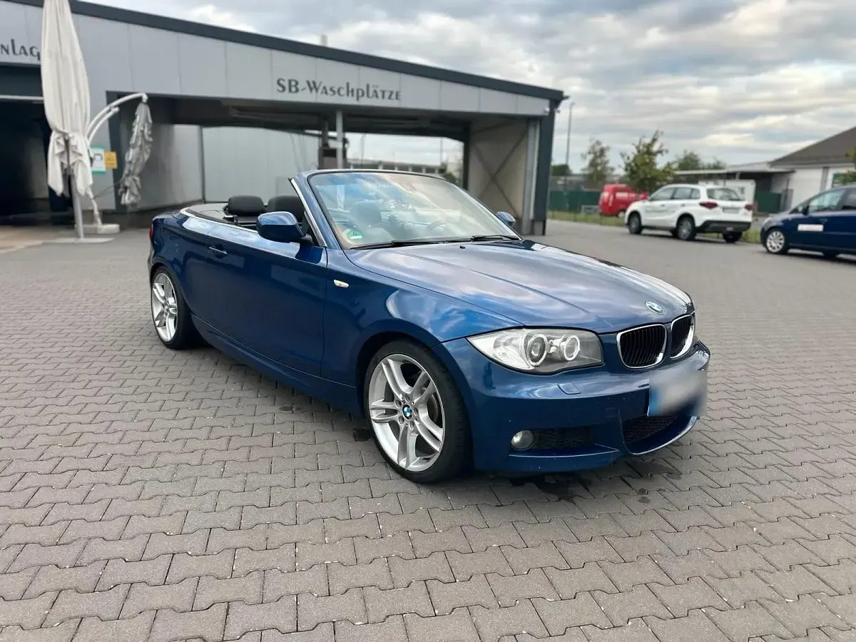 Gebraucht BMW 118 Cabriolet M Sport 143 PS (105 kW) 2010 Blau Cabrio