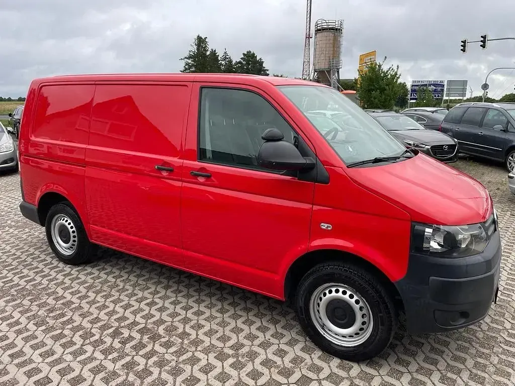 Usata VW Transporter 84 CV (61 kW) 2015 Rosso Furgone