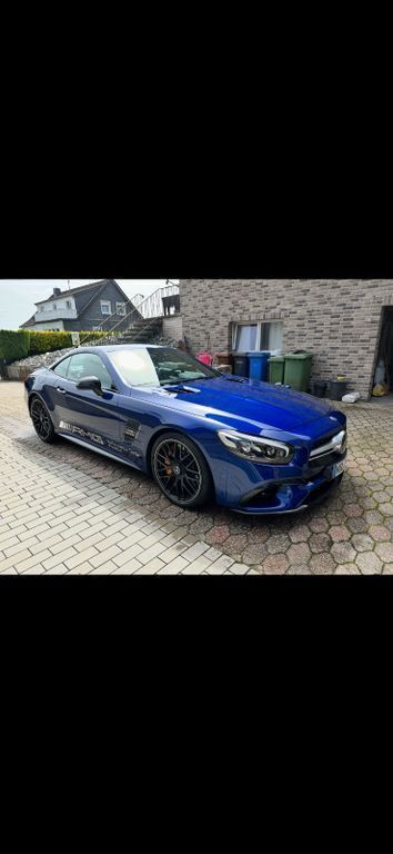 Blau Gebraucht 2018 Mercedes SL63 AMG AMG Cabrio | 139.500 € - Bild 1/4