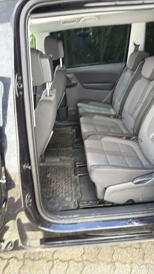 Gebraucht VW Sharan Allstar 150 PS (110 kW) 2017 Schwarz Van / Kleinbus