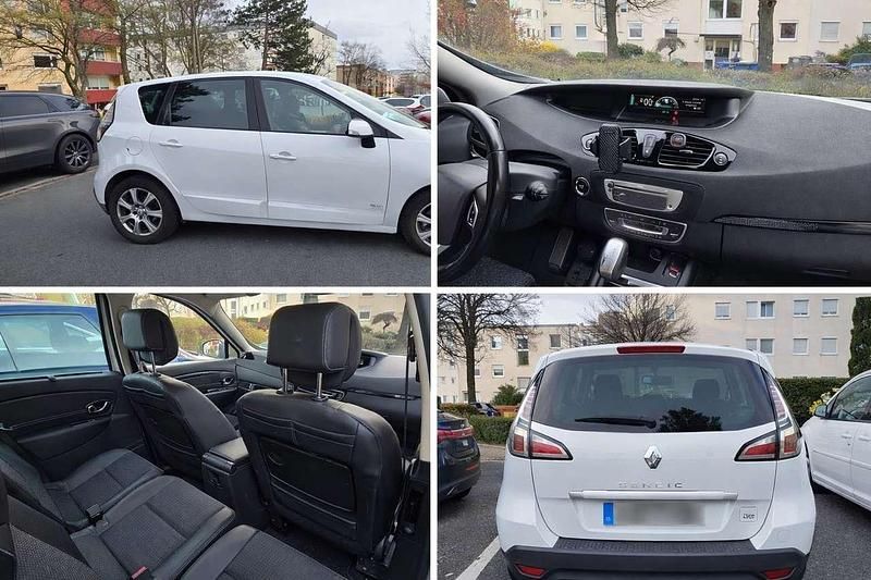 Gebraucht Renault Scénic III Dynamique 110 PS (80 kW) 2013 Weiß Van / Kleinbus