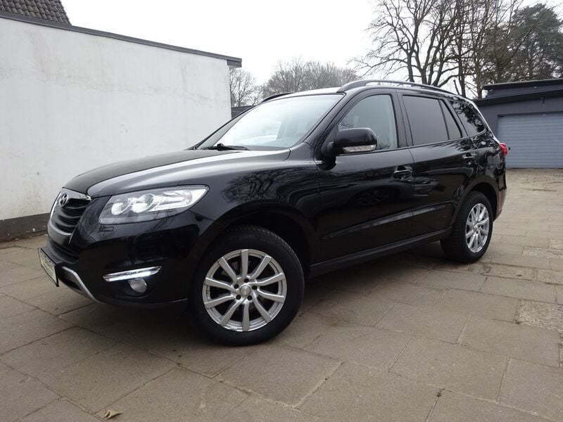 Schwarz Gebraucht 2012 Hyundai Santa Fe Premium SUV | 5.990 € (Guter Preis) - Bild 1/4