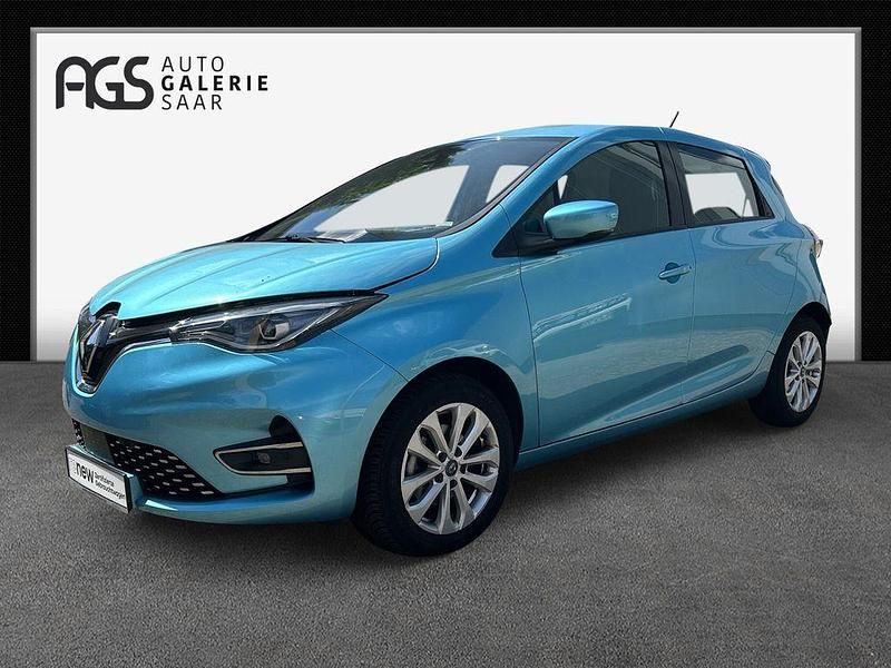 Hellblau Gebraucht 2021 Renault Zoe Experience Kleinwagen | 9.990 € (Superpreis) - Bild 1/4