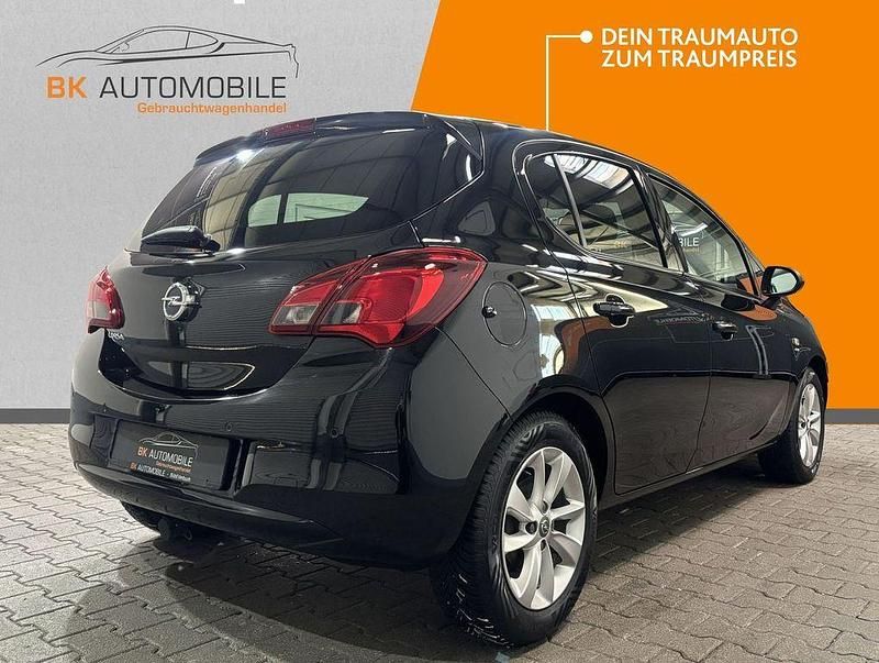Gebraucht Opel Corsa 90 PS (66 kW) 2017 Schwarz Kleinwagen