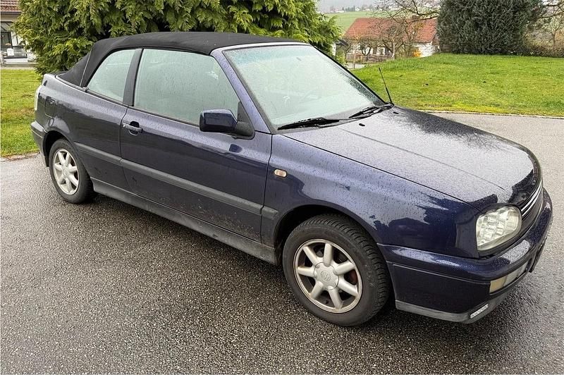 Violet Gebraucht 1995 VW Golf Cabriolet Cabrio | 1.200 € - Bild 1/4