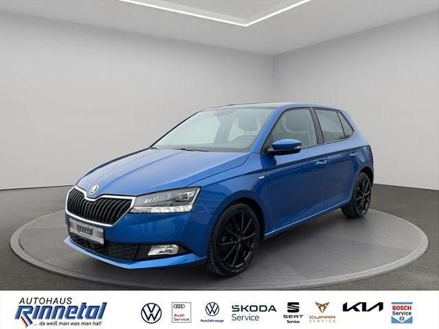Blau Gebraucht 2021 Skoda Fabia Best of Limousine | 14.980 € (Fairer Preis) - Bild 1/4