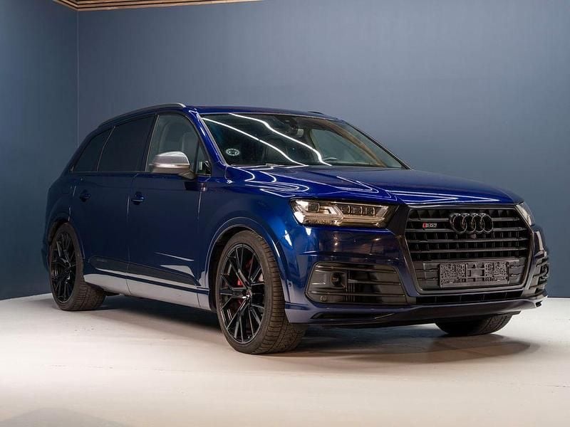 Blau Gebraucht 2018 Audi SQ7 Advanced SUV | 44.990 € (Guter Preis) - Bild 1/4