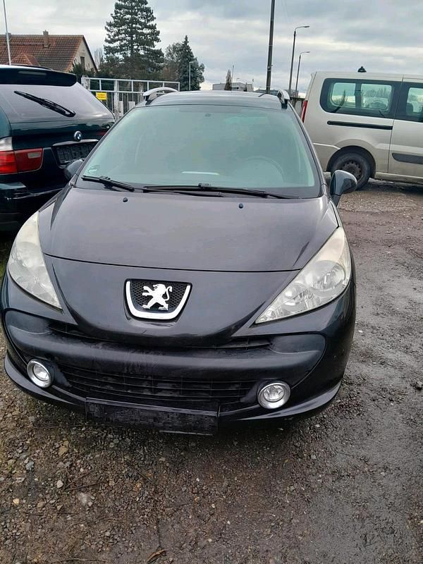 Gebraucht Peugeot 207 2009 Schwarz Kombi