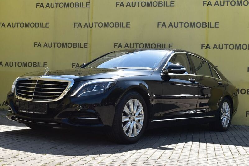 Obsidianschwarz metalliclack Gebraucht 2014 Mercedes S500 Limousine | 32.000 € - Bild 1/4