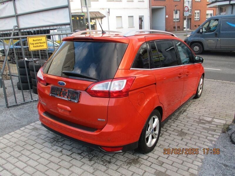 Gebraucht Ford Grand C-Max Champions Edition 150 PS (110 kW) 2012 Rot Van / Kleinbus