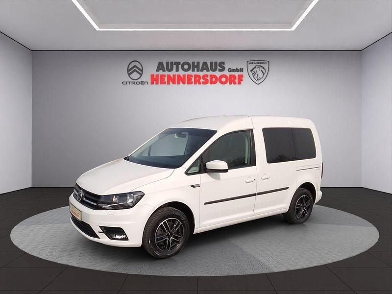 Gebraucht VW Caddy Trendline 102 PS (75 kW) 2019 Weiß Van / Kleinbus