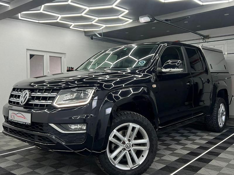 Schwarz Gebraucht 2017 VW Amarok Highline Abholung | 32.950 € (Fairer Preis) - Bild 1/4