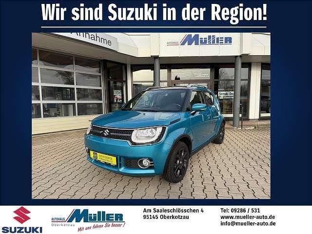 Neon blue Gebraucht 2017 Suzuki Ignis Comfort+ SUV | 9.990 € (Guter Preis) - Bild 1/4