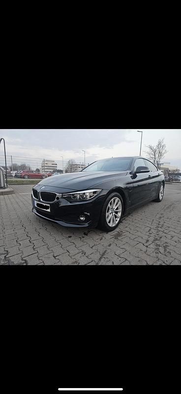 Schwarz Gebraucht 2017 BMW 418 Coupé | 12.999 € - Bild 1/4