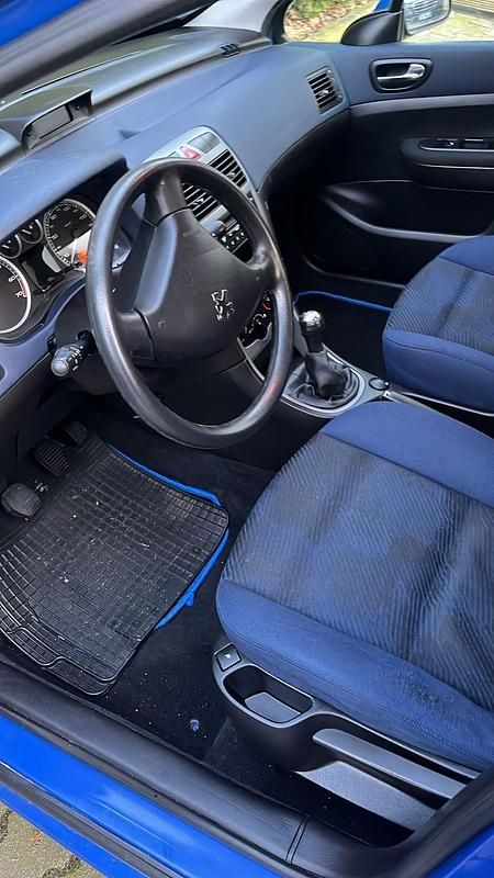 Gebraucht Peugeot 307 109 PS (80 kW) 2002 Blau Kleinwagen