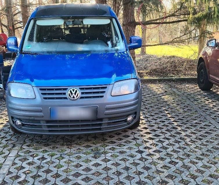 Gebraucht VW Caddy 105 PS (77 kW) 2008 Blau Van / Kleinbus