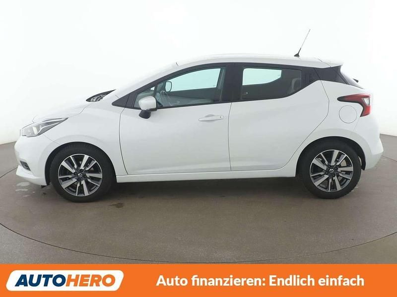 Gebraucht Nissan Micra Acenta 90 PS (66 kW) 2018 Weiß Kleinwagen