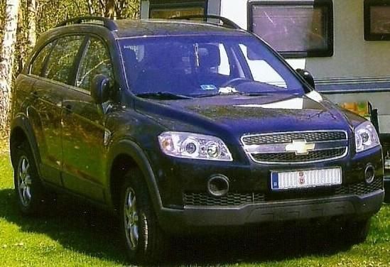 Gebraucht Chevrolet Captiva LS 136 PS (100 kW) 2008 Schwarz metallic SUV