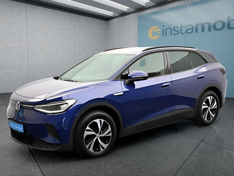 Blau Gebraucht 2022 VW ID.4 Pure SUV | 25.199 € (Guter Preis) - Bild 1/4