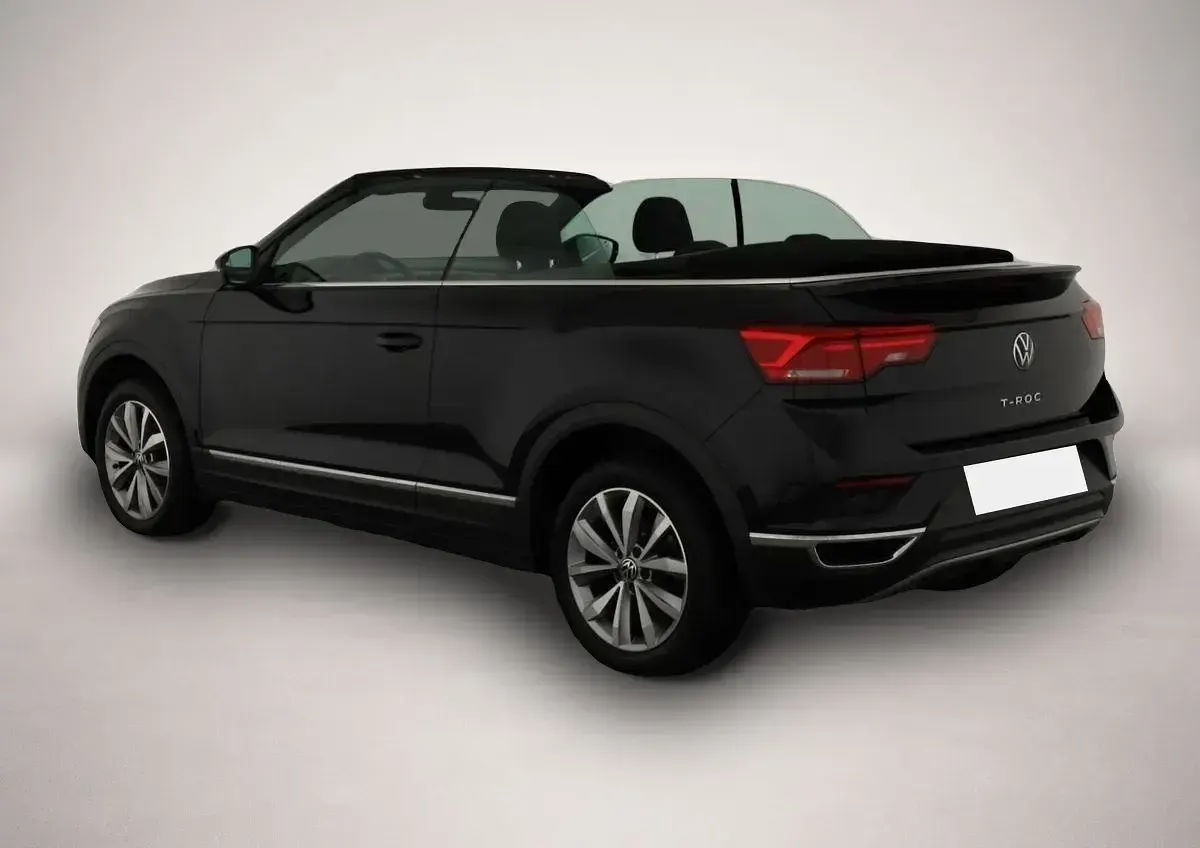 Gebraucht VW T-Roc Cabriolet Style 150 PS (110 kW) 2020 Schwarz Cabrio