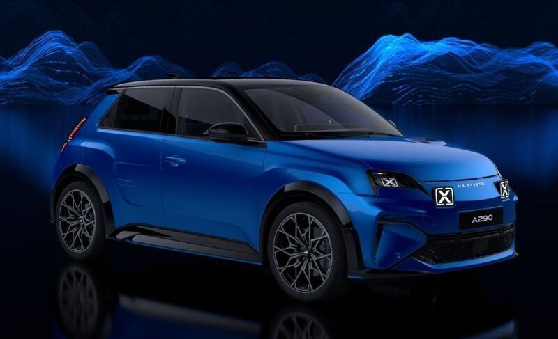 Blau Neu 2025 Alpine A290 Kleinwagen | 42.000 € (Fairer Preis) - Bild 1/3