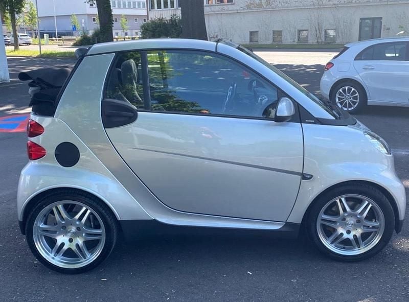 Gebraucht Smart ForTwo Cabrio Brabus 98 PS (72 kW) 2010 Silber Cabrio