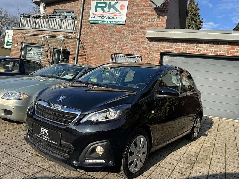 Gebraucht Peugeot 108 Active 82 PS (60 kW) 2014 Schwarz Kleinwagen