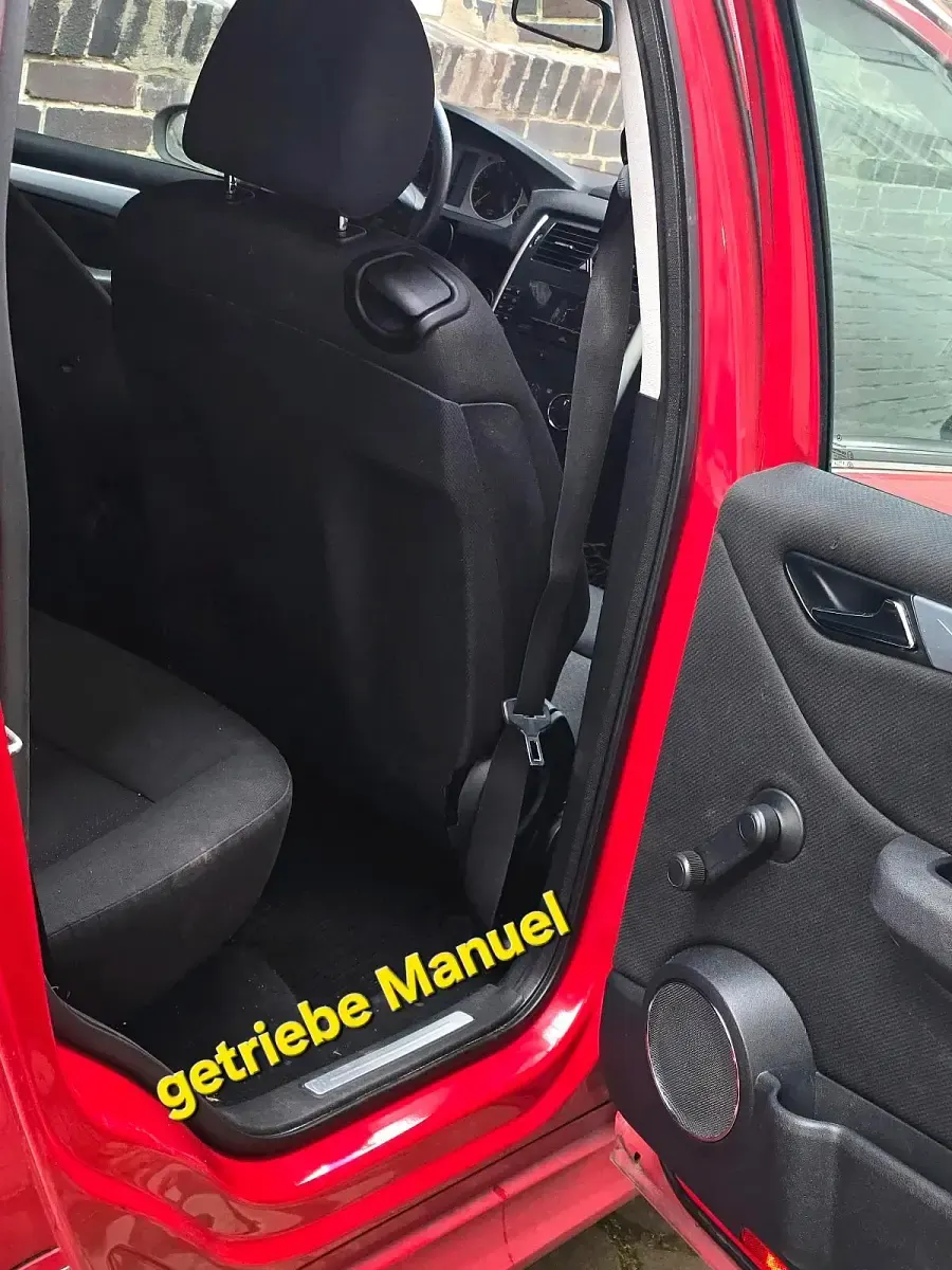 Gebraucht Mercedes B150 2006 Rot Van / Kleinbus