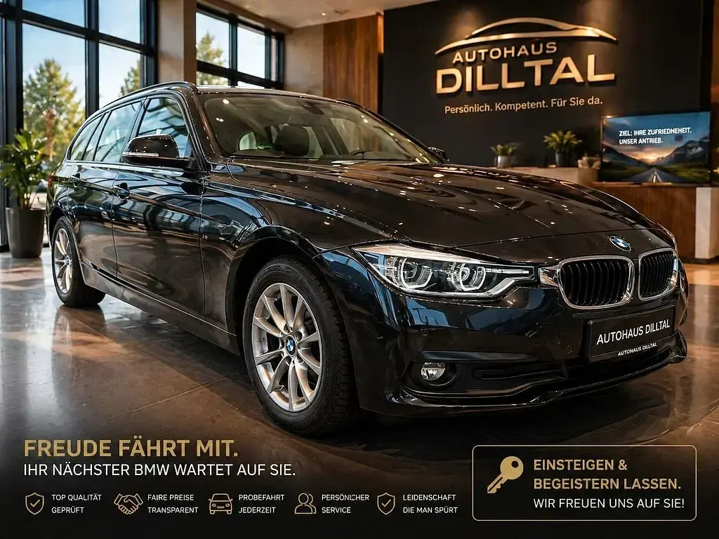 Gebraucht BMW 318 Advantage 150 PS (110 kW) 2018 Schwarz Kombi