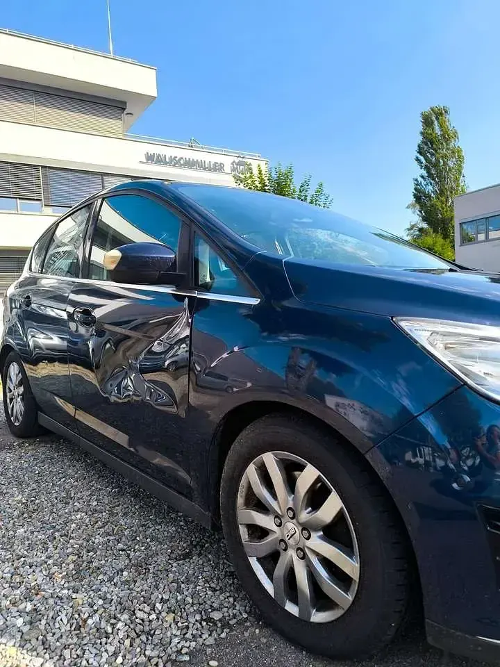 Gebraucht Ford C-MAX Titanium 116 PS (85 kW) 2011 Atlantikblau metallic Van / Kleinbus