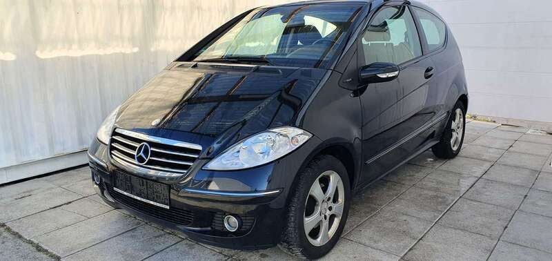 Schwarz Gebraucht 2005 Mercedes A200 Avantgarde Kleinwagen | 790 € (Superpreis) - Bild 1/4