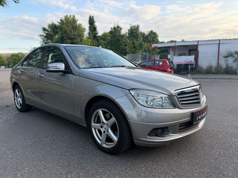 Silber Gebraucht 2008 Mercedes C230 Limousine | 3.999 € (Superpreis) - Bild 1/4