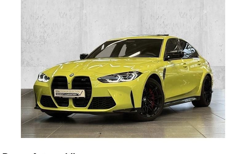 Gelb Gebraucht 2022 BMW M3 Shadowline Limousine | 73.980 € (Guter Preis) - Bild 1/4