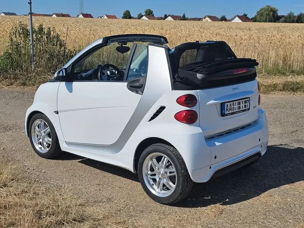 Gebraucht Smart ForTwo Cabrio Brabus 71 PS (52 kW) 2013 Weiß Cabrio