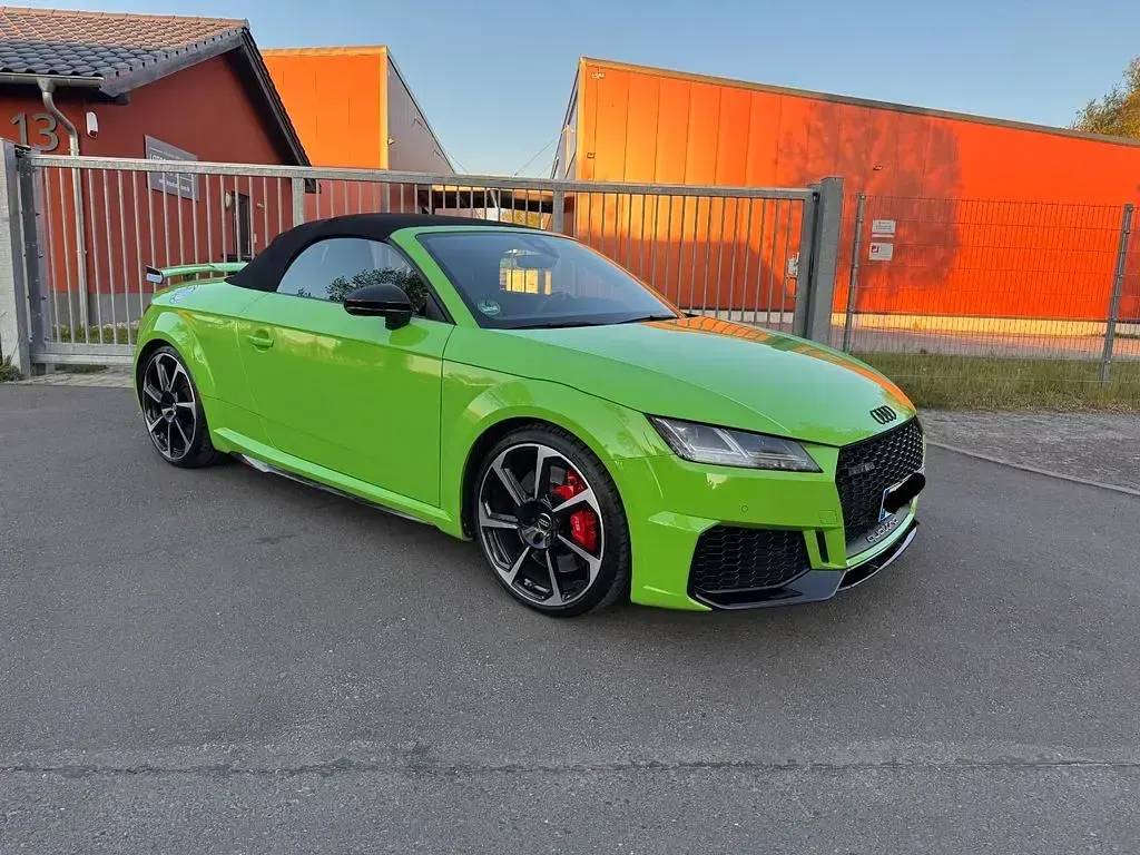 Gebraucht Audi TT Roadster Sport 400 PS (294 kW) 2019 Grün Cabrio