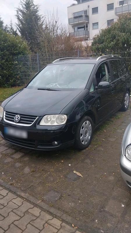 Schwarz Gebraucht 2006 VW Touran Van / Kleinbus | 1.299 € (Superpreis) - Bild 1/4