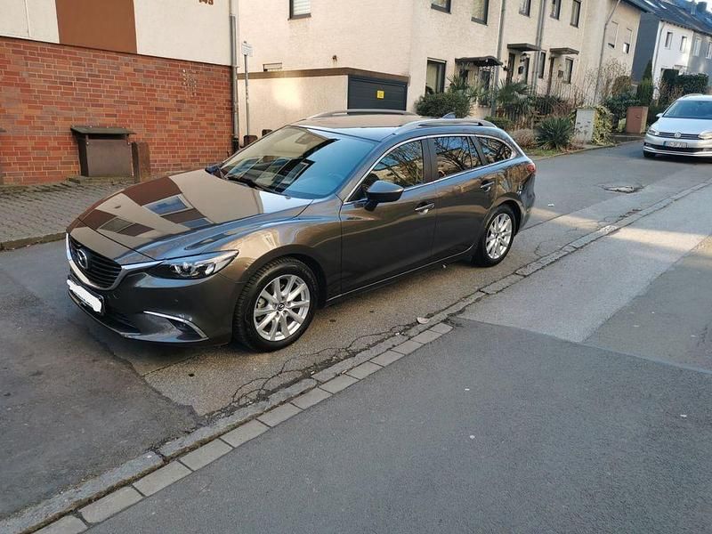Braun Gebraucht 2015 Mazda 6 Exclusive-Line Kombi | 14.400 € (Fairer Preis) - Bild 1/4