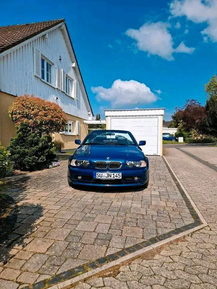 Gebraucht BMW 320 170 PS (125 kW) 2001 Blau Cabrio
