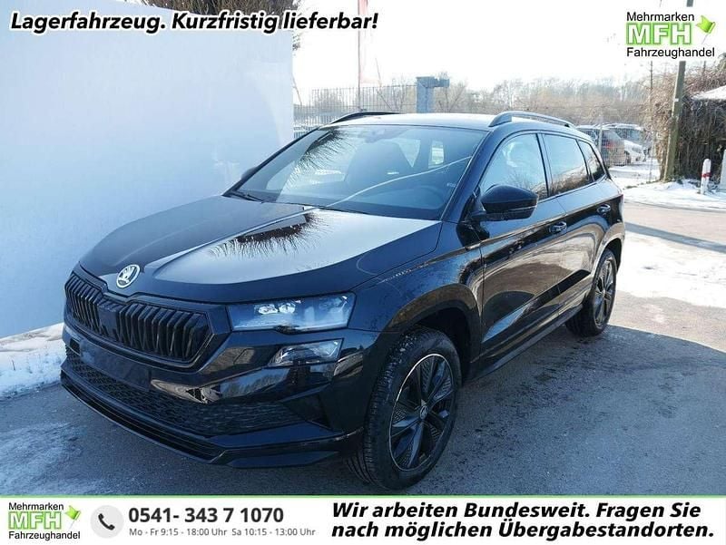 Neu Skoda Karoq SportLine 190 PS (139 kW) 2026 Blackmagic perleffekt SUV