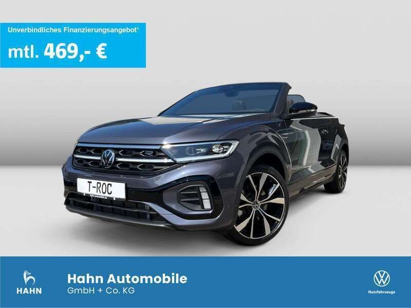 Rauchgrau metallic Neu 2025 VW T-Roc Cabriolet R-line Cabrio | 51.490 € (Teuer) - Bild 1/3