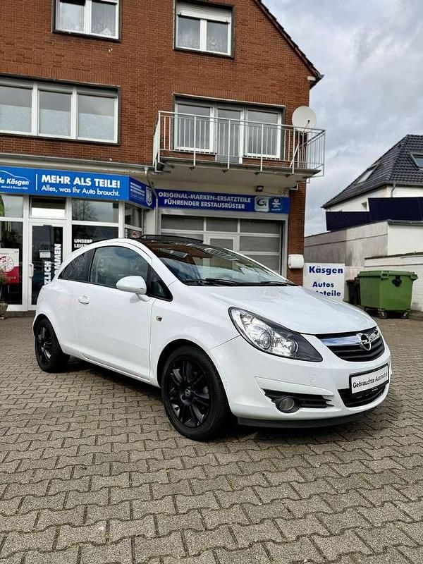 Gebraucht Opel Corsa Innovation 80 PS (58 kW) 2009 Casabl/arctic/eisweiss/kaolin Kleinwagen