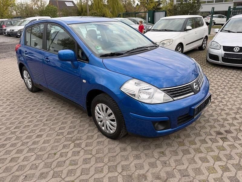 Gebraucht Nissan Tiida Acenta 110 PS (80 kW) 2008 Blau Limousine