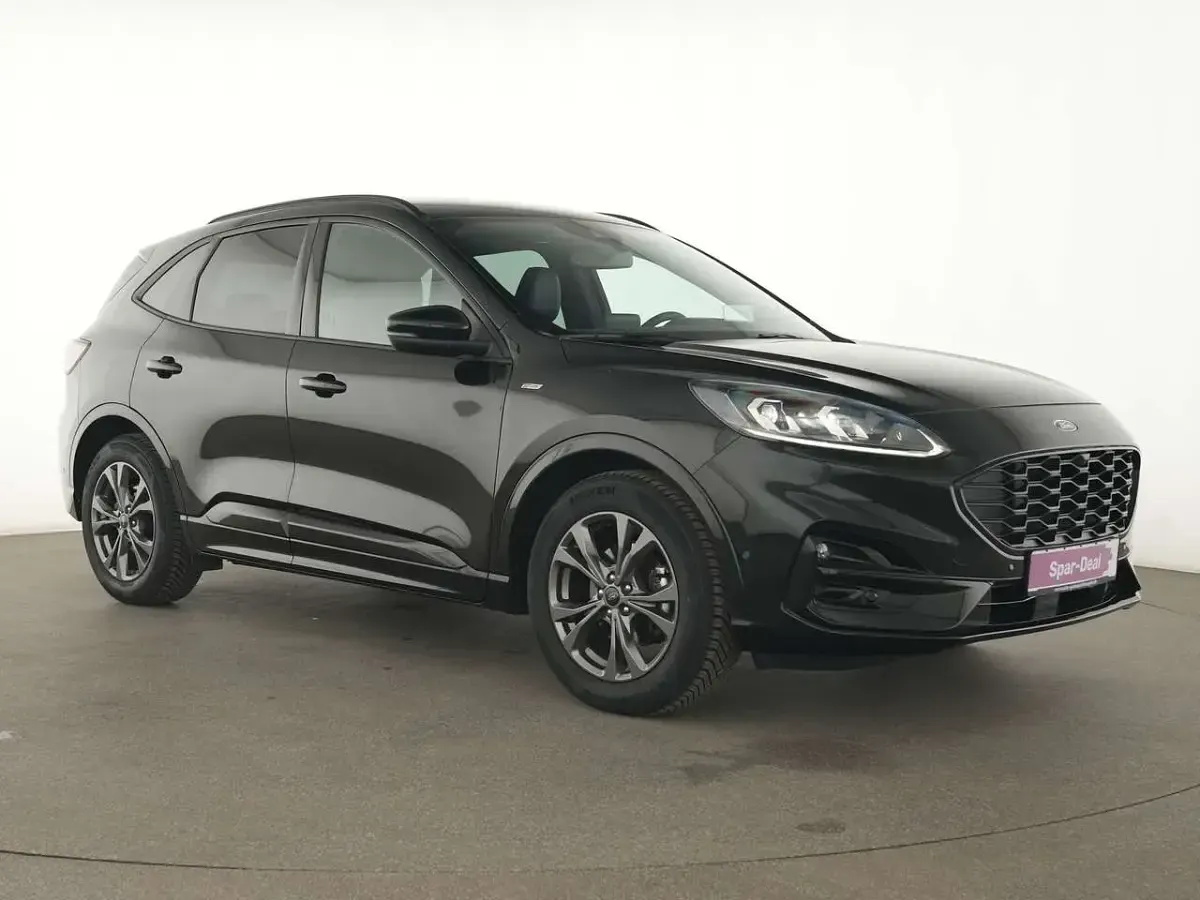Gebraucht Ford Kuga ST-Line X 150 PS (110 kW) 2021 Obsidian schwarz SUV