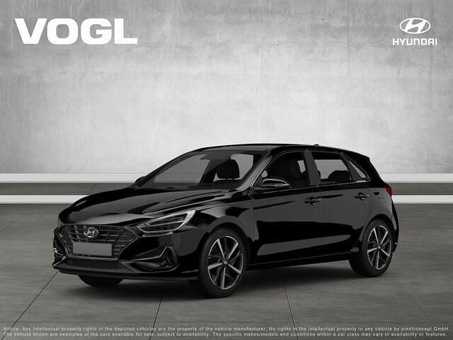 Gebraucht Hyundai i30 Advantage 101 PS (74 kW) 2024 Abyss black / mic Van / Kleinbus