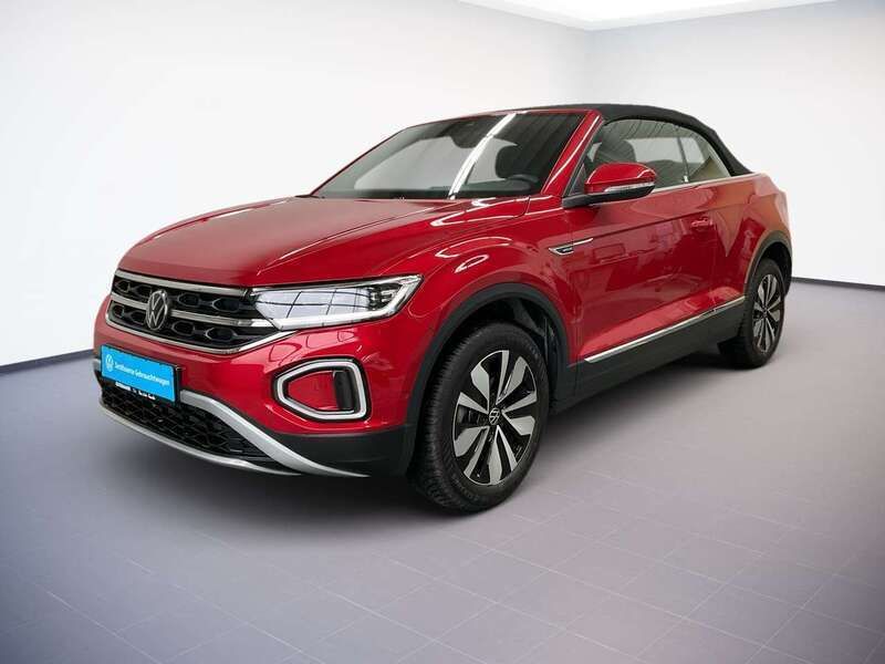 Gebraucht VW T-Roc Cabriolet Move 116 PS (85 kW) 2024 Kings red metallic Cabrio